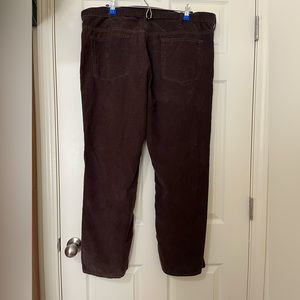 Sonoma Men’s 42x30, Chocolate Brown Corduroy Pants